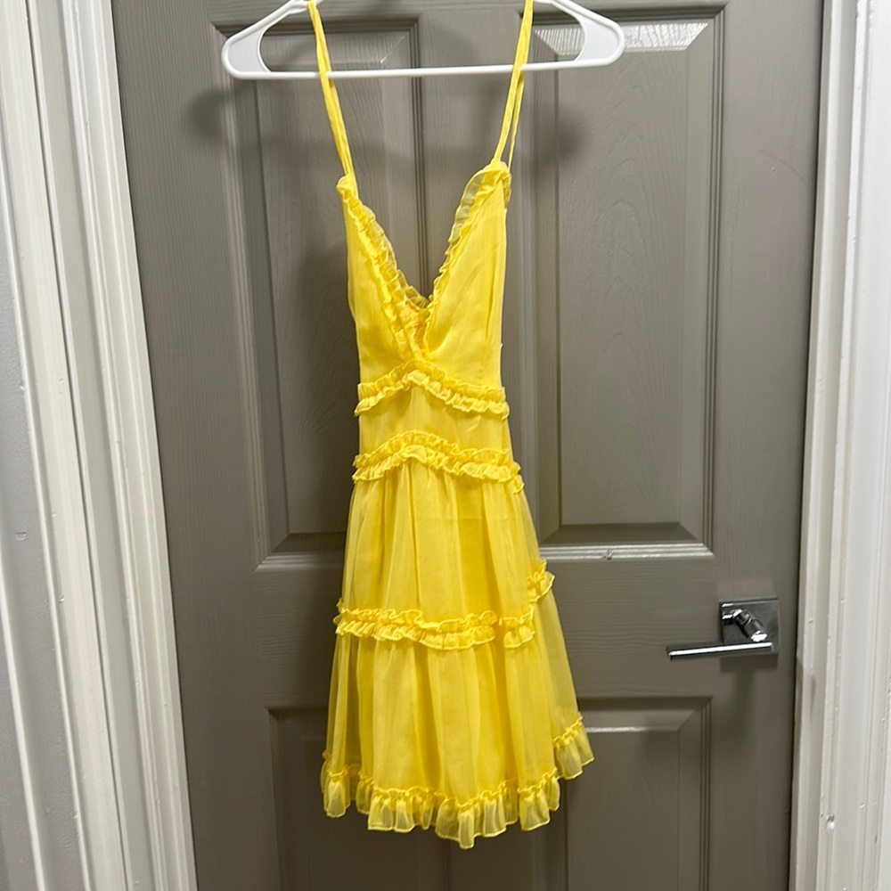 Yellow sun dress from Windsor new with tags